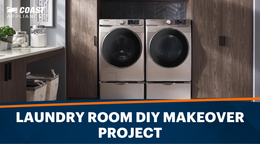 Laundry room DIY makeover project by Megan Jacklin