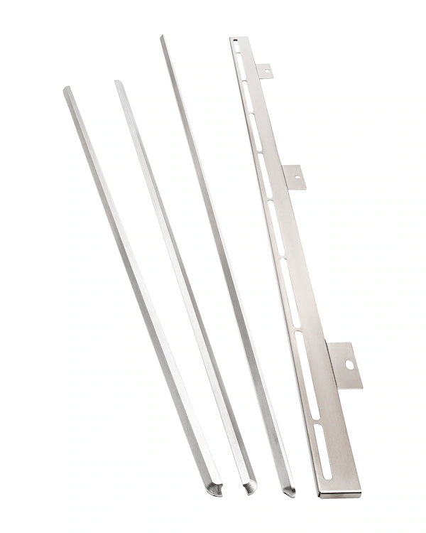 Frigidaire - Trim Kit for Front Control Gas Range in Stainless - 11NBSTGSSS