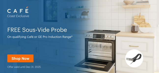 GE Café & Pro - Free Sous Vide Promo Oct 2- Dec 31, 2025