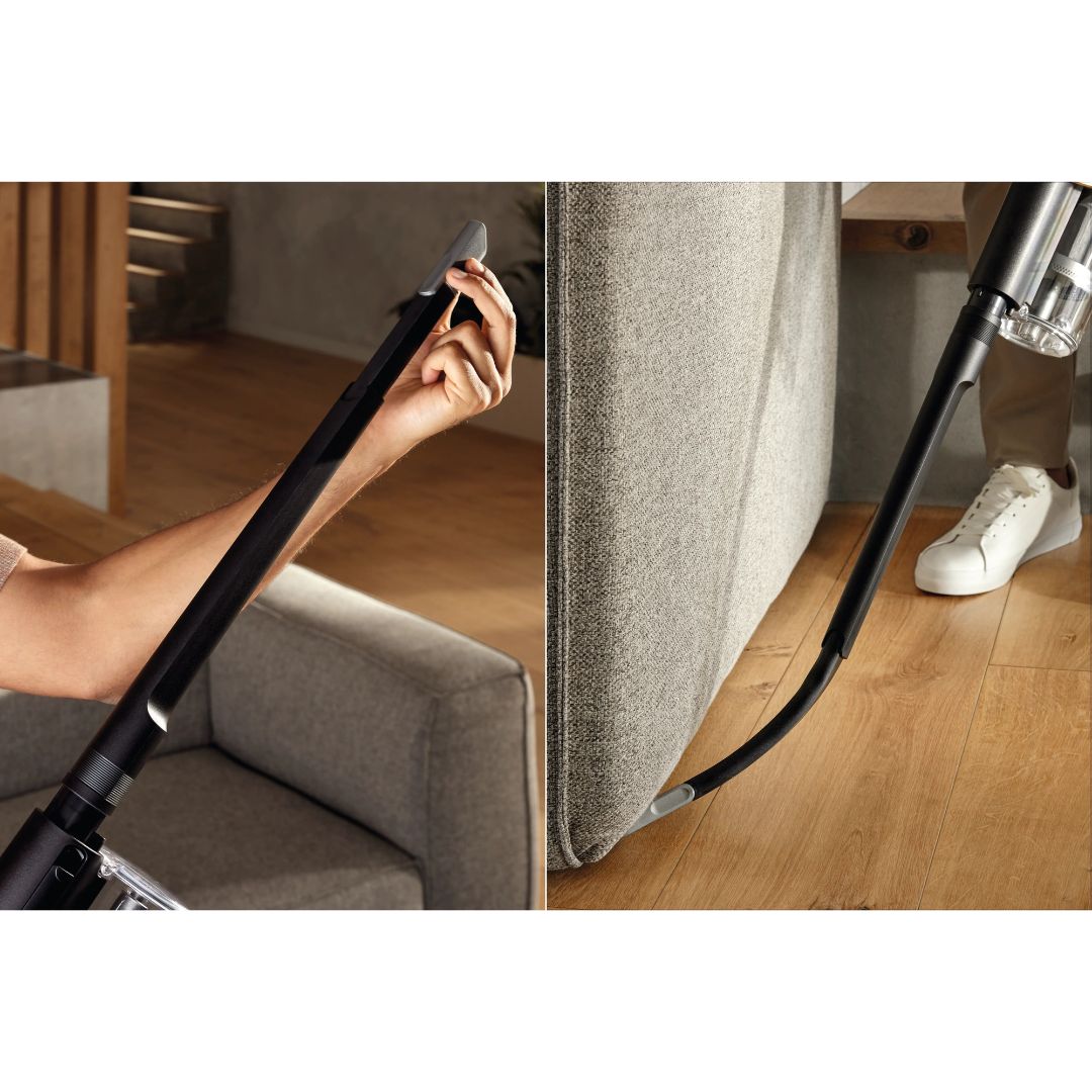 Miele - Duoflex HX1 TotalCare Cordless Stick Vacuum Cleaner in Obsidian Black / Rose Gold - 41QLL036USA