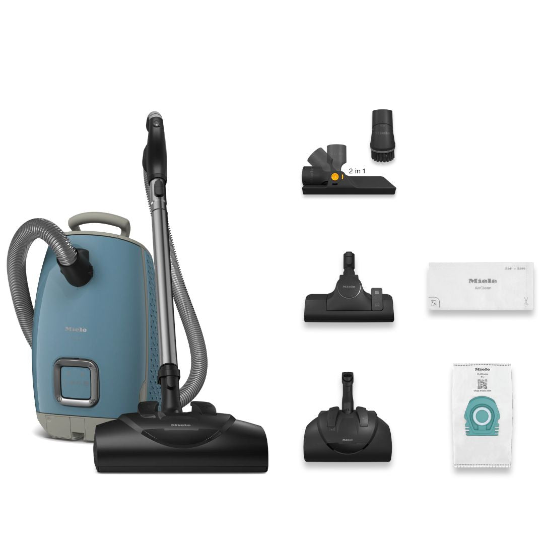 Miele - Guard L1 Bagged Canister Vacuum Cleaner in Nordic Blue - 41UFE037CDN