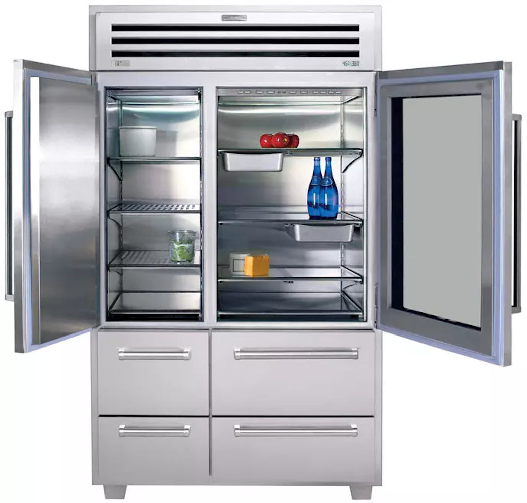 Sub Zero - 48 Inch 18.4 cu. ft Side by Side Refrigerator in Stainless - 648PROG