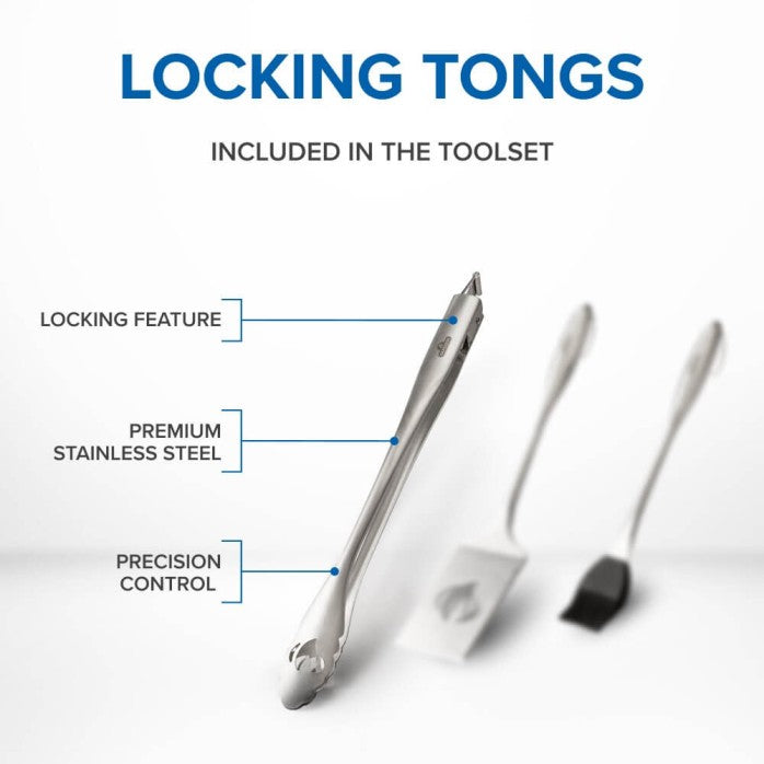 Napoloen - 3 Piece Toolset in Stainless - 70034