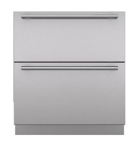 Sub-Zero - Drawer Panels, Tubular Handles and Toe Kick Accessory Refrigerator in Stainless - 7023704