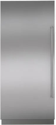 Sub-Zero - 36 Inch Door Panel with Pro Handle Accessory Refrigerator in Stainless - 7025317