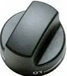 Wolf - Control Knobs Cooking Accessory Range in Black - 804365