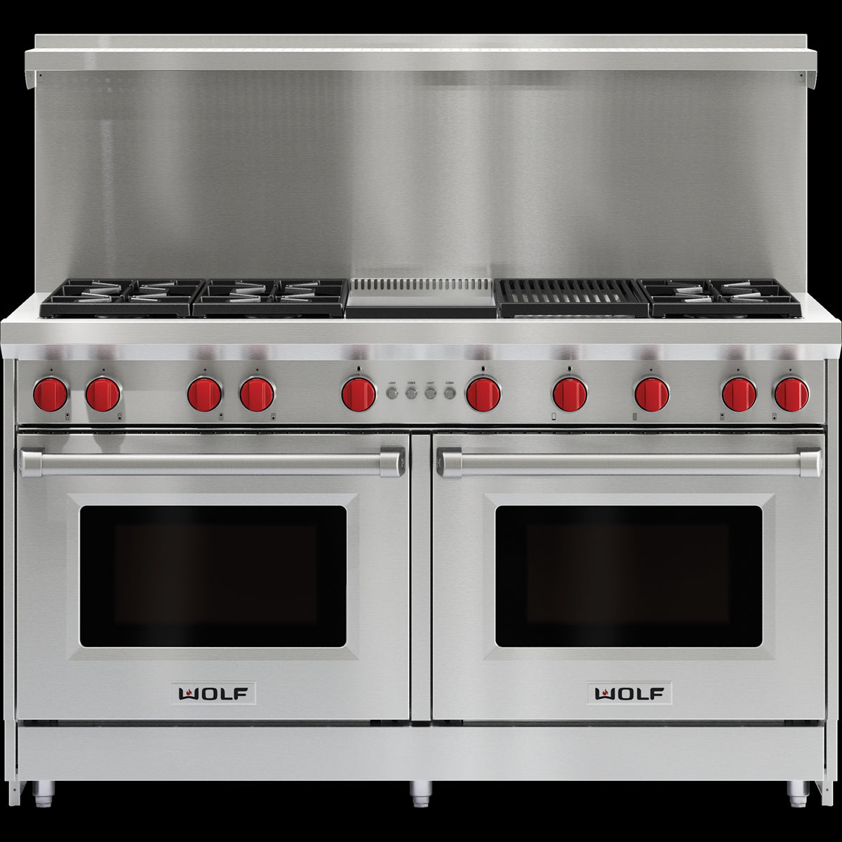 Wolf - Backplash Ventilation Accessory in Stainless - 819084