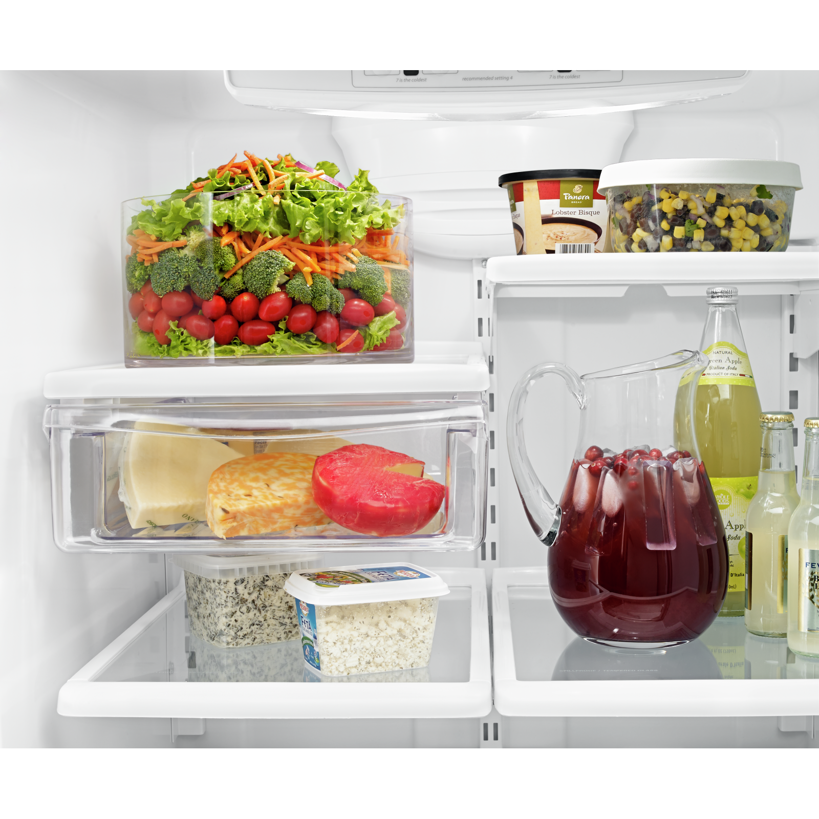 Amana - 29.6 Inch 18 cu. ft Bottom Mount Refrigerator in Stainless - ABB1924BRM