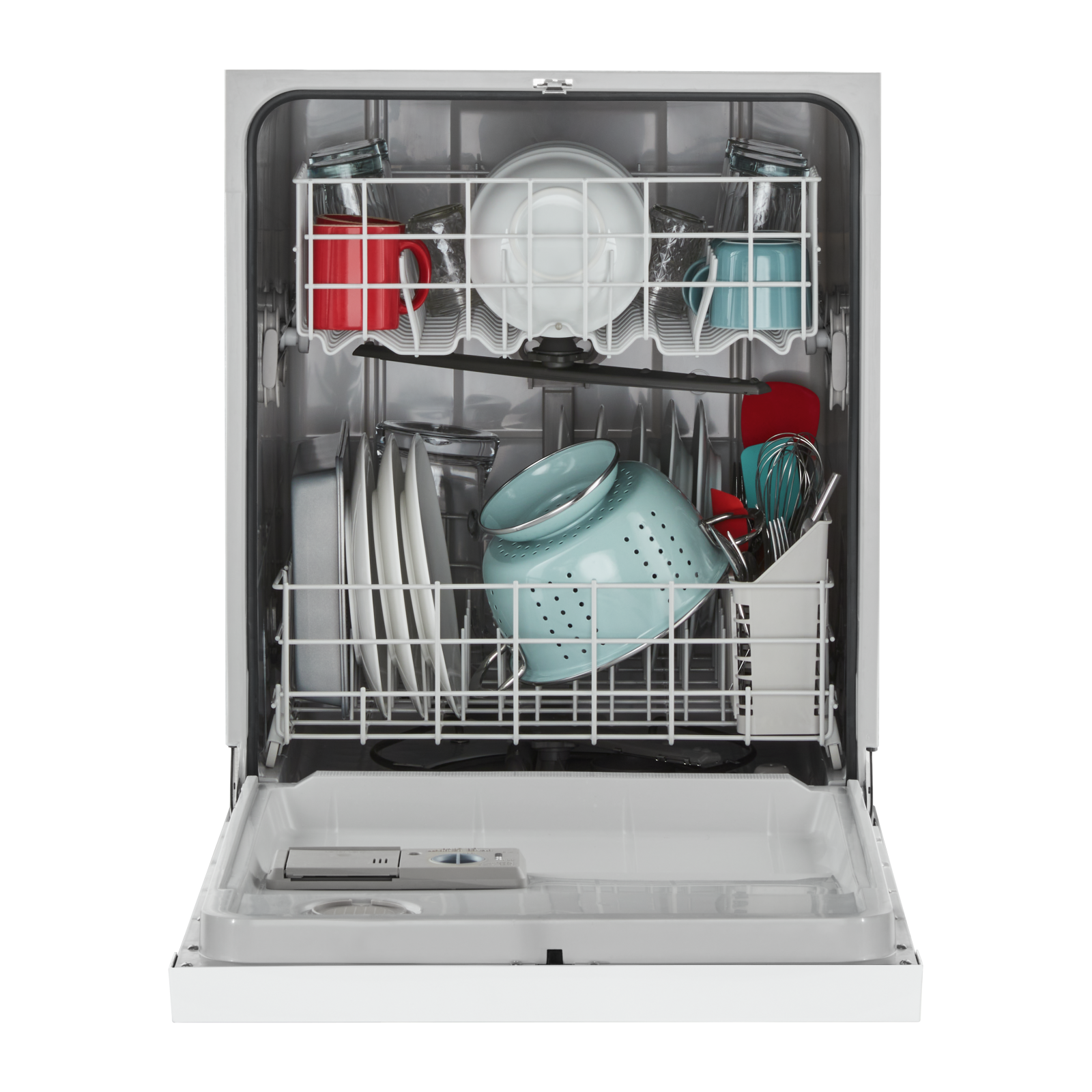 Amana - 59 dBA Built In Dishwasher in White - ADB1400AMW