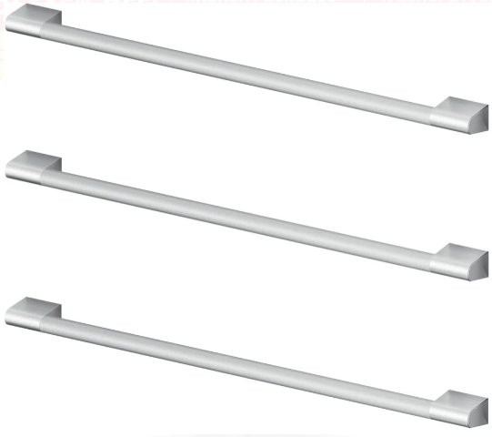 Fisher & Paykel - Round Flush Handle Kit Accessory Refrigerator in Stainless - AHP3RF201A