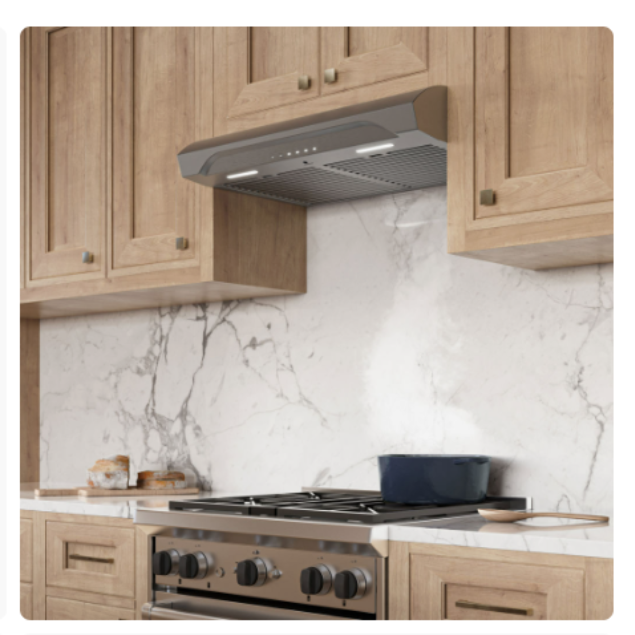 Broan - 30 Inch 640 CFM Under Cabinet Range Vent in Stainless - ALT4306SS