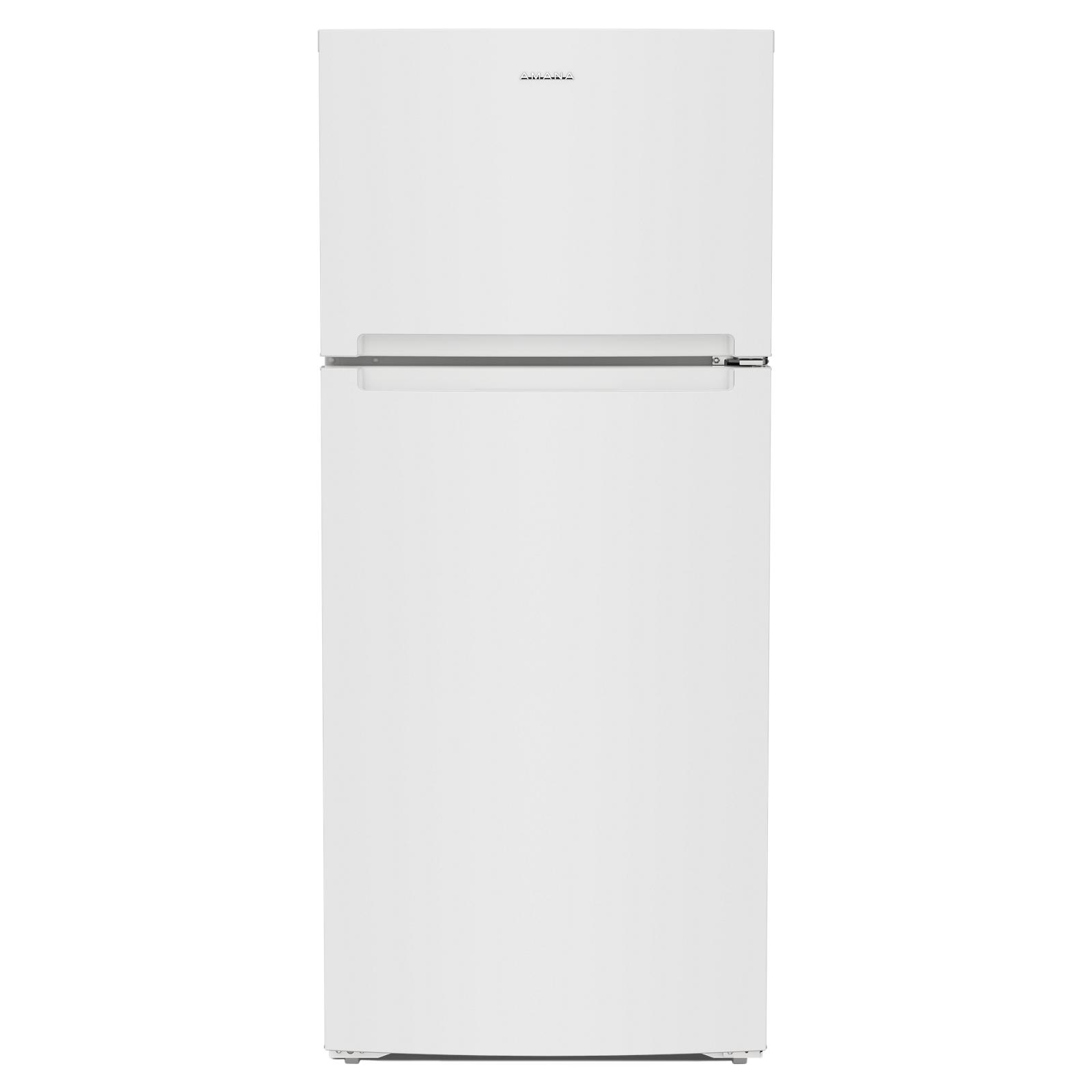 Amana - 28.13 Inch 16.4 cu. ft Top Mount Refrigerator in White - ARTX3028PW