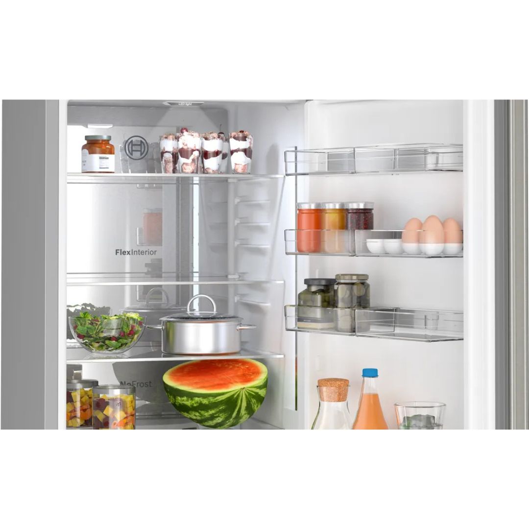 Bosch - 23.625 Inch 12.8 cu. ft Bottom Mount Refrigerator in Stainless - B24CB50ESS