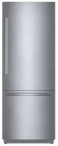 Bosch - 29.75 Inch 16 cu. ft Built In / Integrated Bottom Mount Refrigerator in Stainless - B30BB935SS