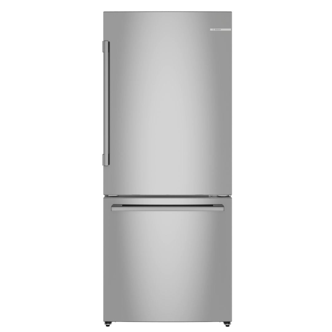 Bosch - 31.25 Inch 17.2 cu. ft Bottom Mount Refrigerator in Stainless - B33CM10SNS