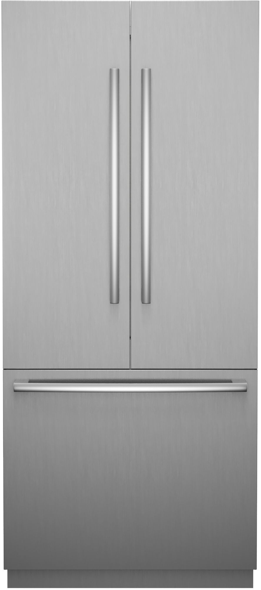 Bosch - 35.25 Inch 261.9 cu. ft French Door Refrigerator in Stainless - B36BT130NS