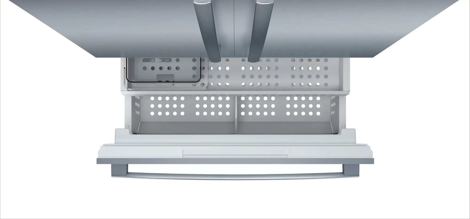 Bosch - 35.75 Inch 19.4 cu. ft Built In / Integrated Refrigerator in Stainless (Premium Floor Model) - B36BT935NS