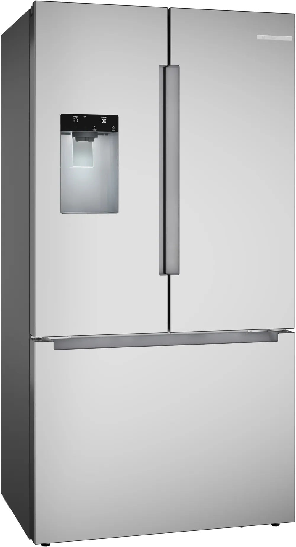 Bosch - 36 Inch 21.6 cu. ft French Door Bottom Mount Refrigerator in Stainless - B36CD10ENS