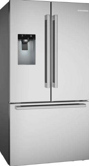 Bosch - 36 Inch 21.6 cu. ft French Door Refrigerator in Stainless - B36CD52SNS