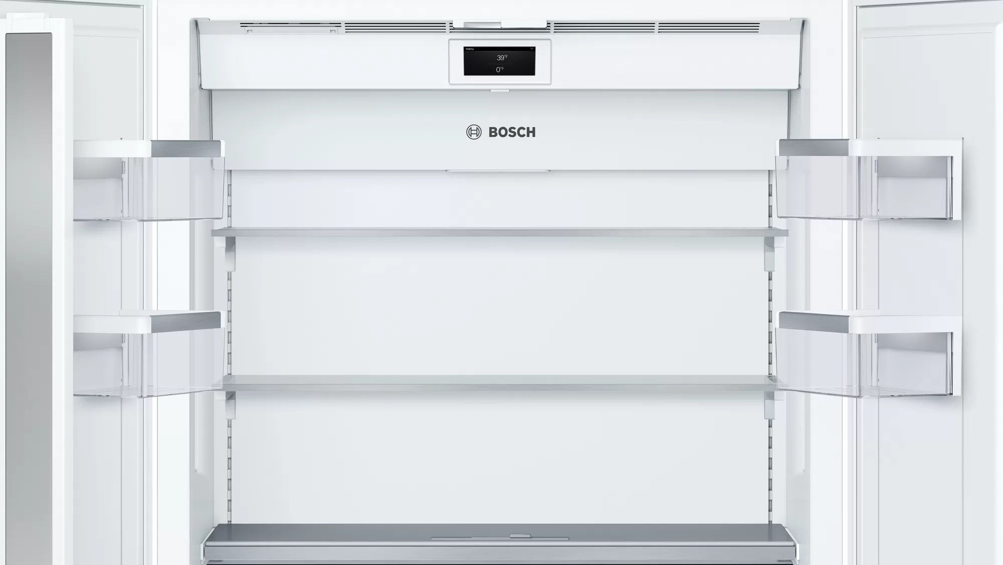 Bosch - 35.75 Inch 19.4 cu. ft French Door Refrigerator in Panel Ready (Open Box) - B36IT905NP
