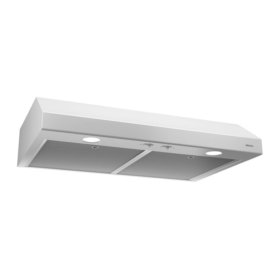 Broan - 24 Inch 300 CFM Under Cabinet Range Vent in White - BCS324WWC