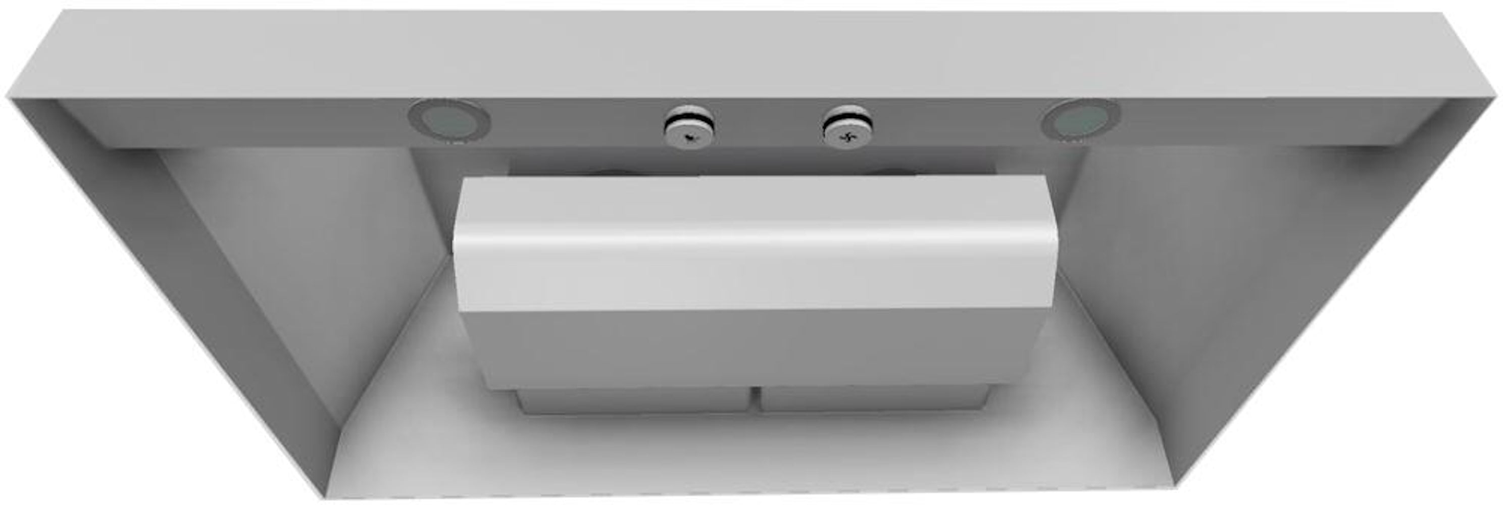 Ventahood - 34.4 Inch 300 CFM Wall Mount and Chimney Range Vent in Stainless - BH134SLDSS