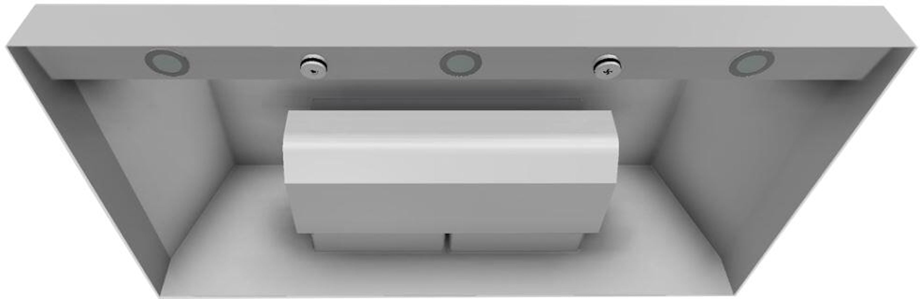 Ventahood - 46.4 Inch 600 CFM Blower Vent in Stainless - BH246SLDSS