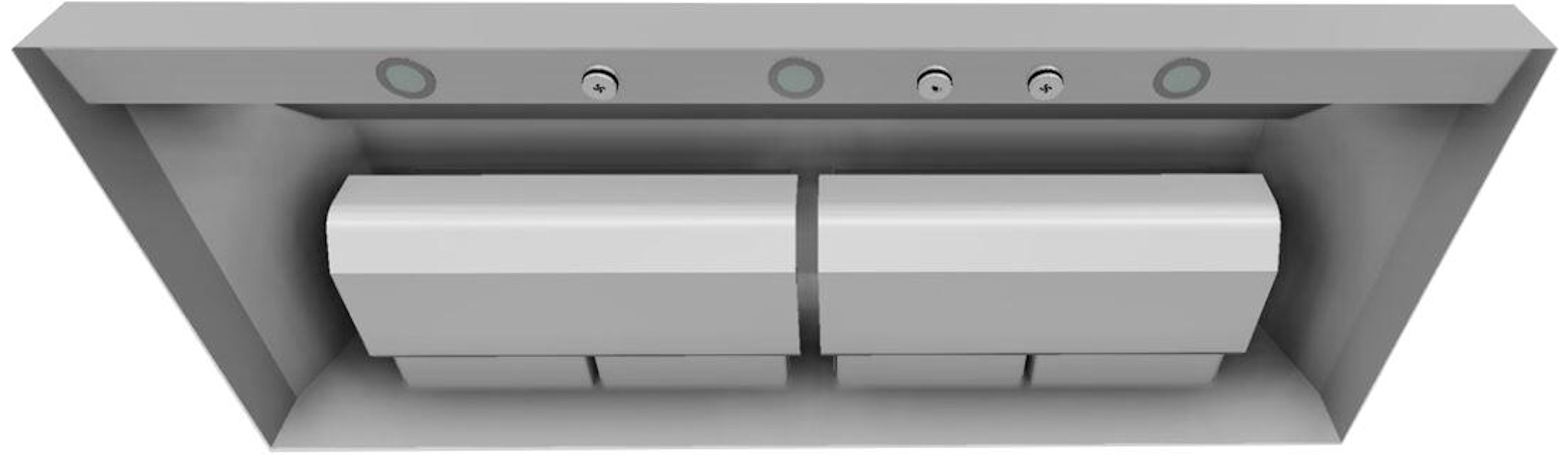 Ventahood - 52.4 Inch 1200 CFM Blower Vent in Stainless - BH452PSLDSS