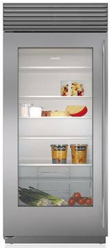 Sub-Zero - 36 Inch 23.3 cu. ft Built In / Integrated All Refrigerator Refrigerator in Panel Ready - BI-36RG/OLH