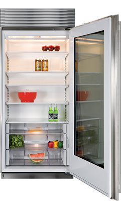 Sub-Zero - 36 Inch 23.3 cu. ft Built In / Integrated All Refrigerator Refrigerator in Panel Ready - BI-36RG/OLH