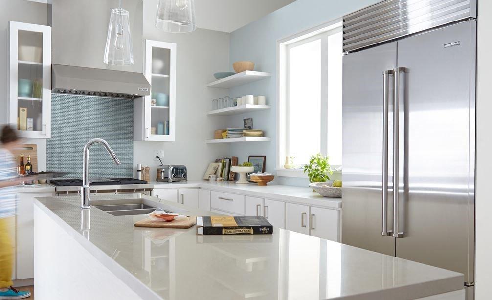 Sub-Zero - 36 Inch 21 cu. ft Built In / Integrated Refrigerator in Stainless - BI-36UFD/S/PH