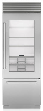 Sub-Zero - 36 Inch 21.6 cu. ft Bottom Mount Refrigerator in Stainless - BI-36UG/S/THRH