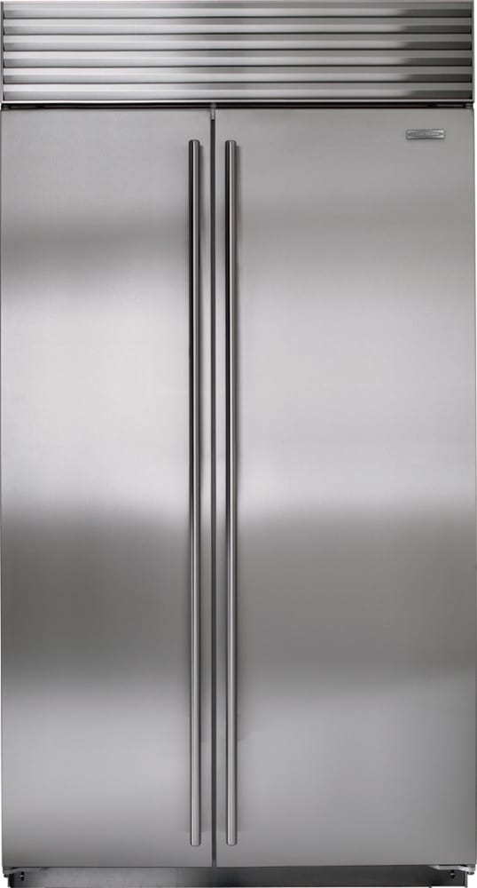 SubZero 42 Inch 24.5 cu. ft Side by Side Refrigerator in Stainless