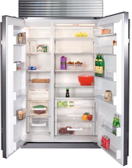 Sub-Zero - 42 Inch 24.3 cu. ft Built In / Integrated Refrigerator in Stainless - BI-42S/S/PH