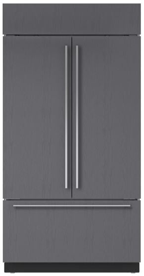 Sub-Zero - 42 Inch 24.2 cu. ft French Door Refrigerator in Panel Ready - BI-42UFDID/O