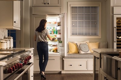 Sub-Zero - 42 Inch 24.2 cu. ft French Door Refrigerator in Panel Ready - BI-42UFDID/O