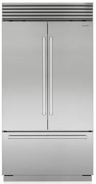 Sub-Zero - 42 Inch 24.7 cu. ft French Door Refrigerator in Stainless - BI-42UFD/S/PH