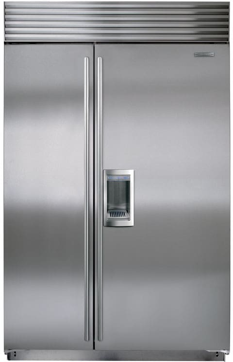Sub-Zero - 48 Inch 28.4 cu. ft Built In / Integrated Refrigerator in Stainless - BI-48SD/S/TH