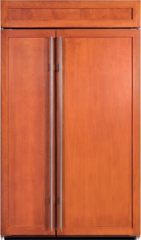 Sub-Zero - 48 Inch 28.2 cu. ft Built In / Integrated Side by Side Refrigerator in Panel Ready - BI-48SID/O