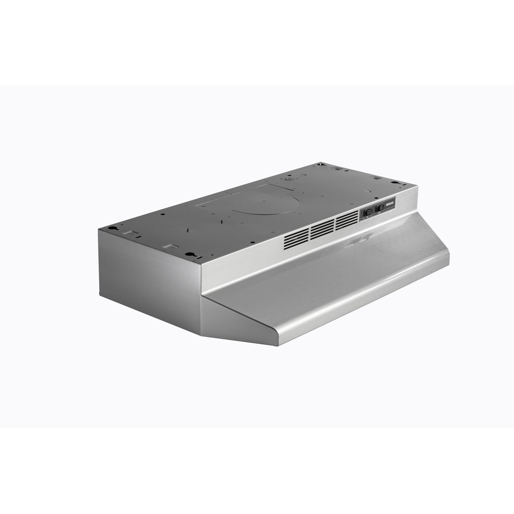 Broan - 24 Inch 230 CFM Under Cabinet Range Vent in Stainless - BU224SF