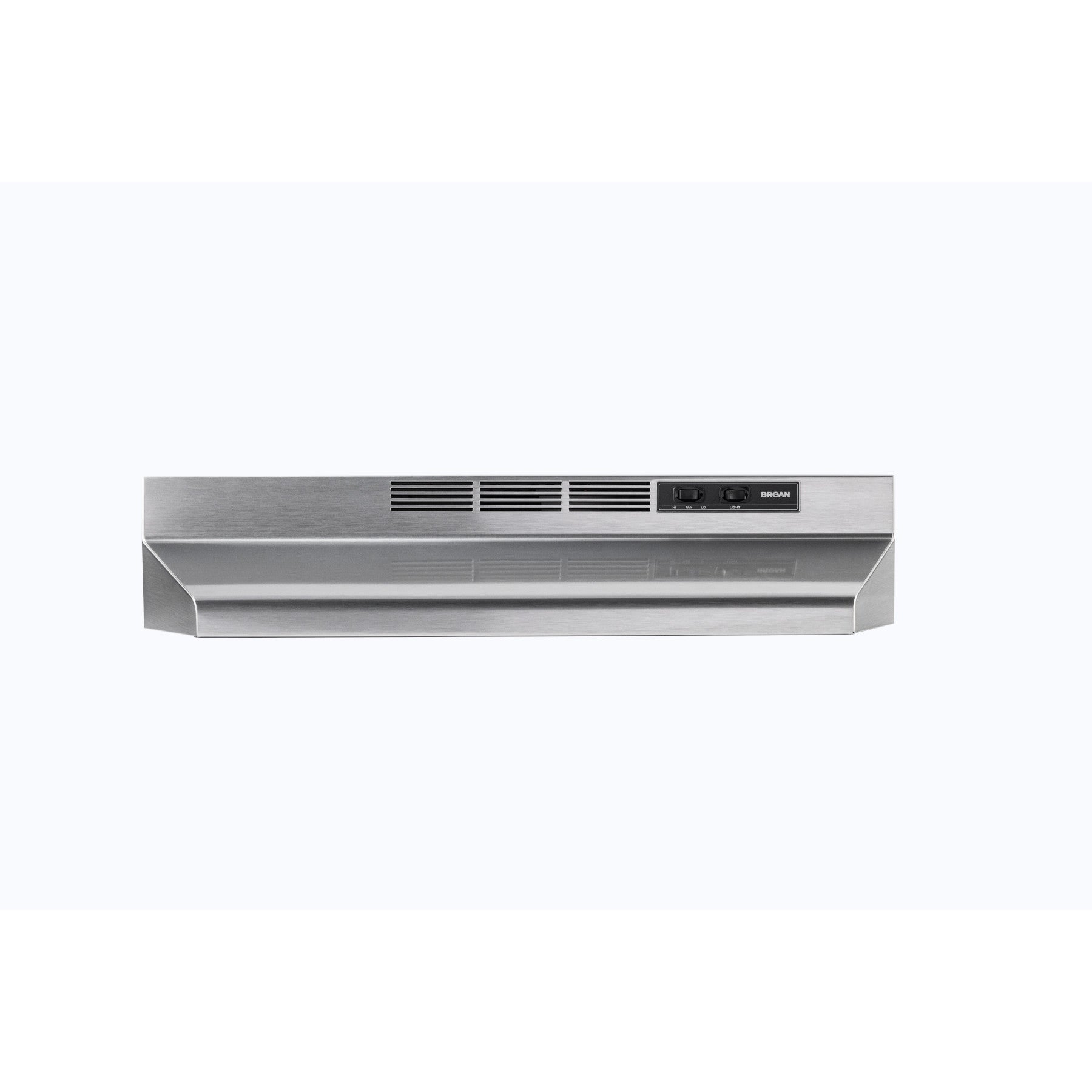 Broan - 24 Inch 230 CFM Under Cabinet Range Vent in Stainless - BU224SF