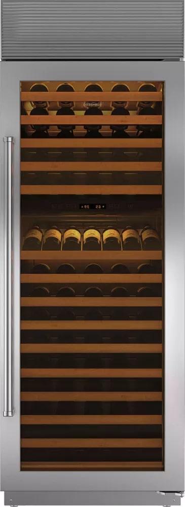 Sub-Zero - 30 Inch 146 Bottle Built In / Integrated Wine Fridge Refrigerator in Stainless - BW-30/S/PH-RH