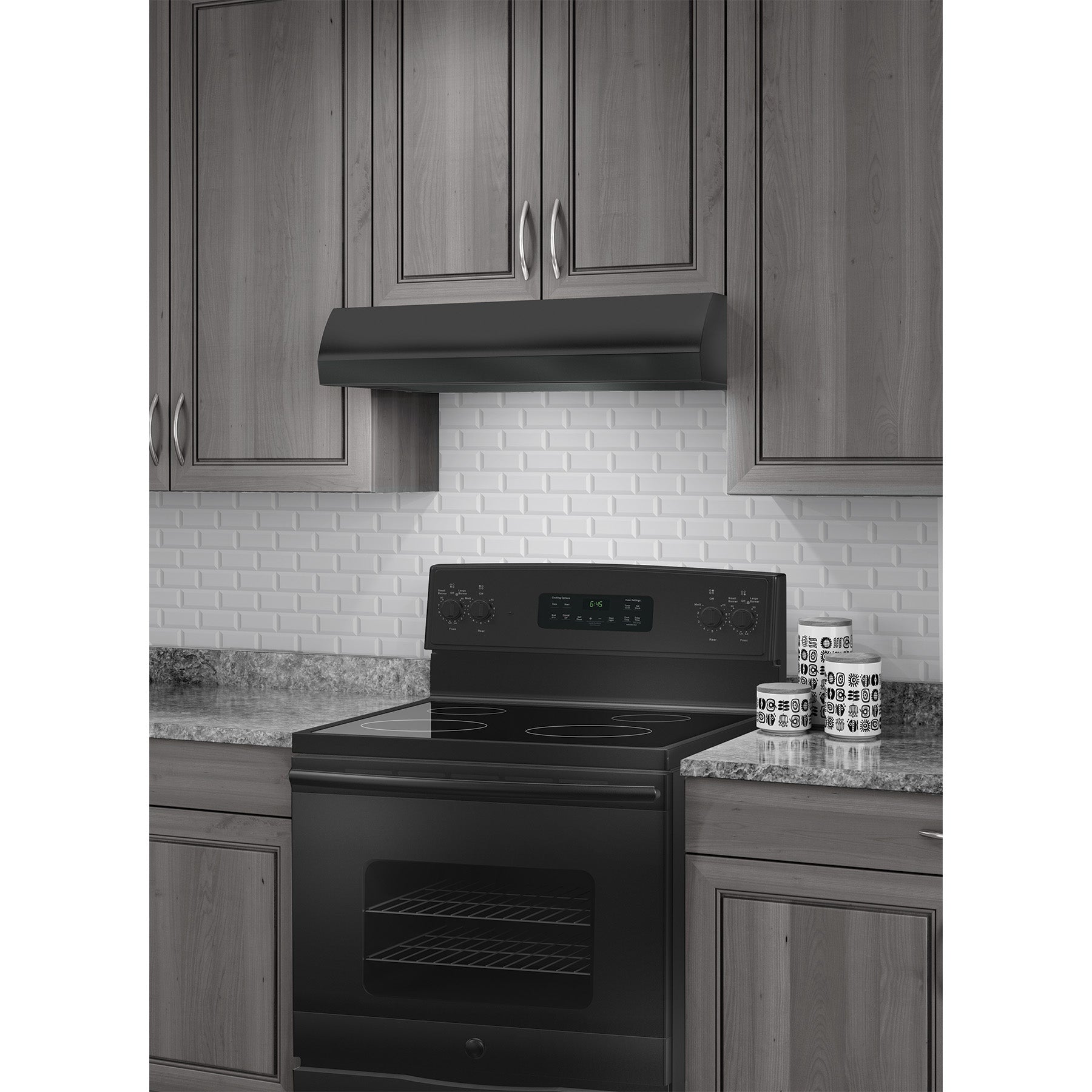 Broan - 30 Inch 270 CFM Under Cabinet Range Vent in Black - BXT130BLC
