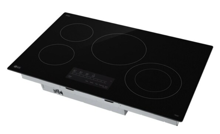 LG - 30 Inch Electric Cooktop in Black - CBEW3013BE