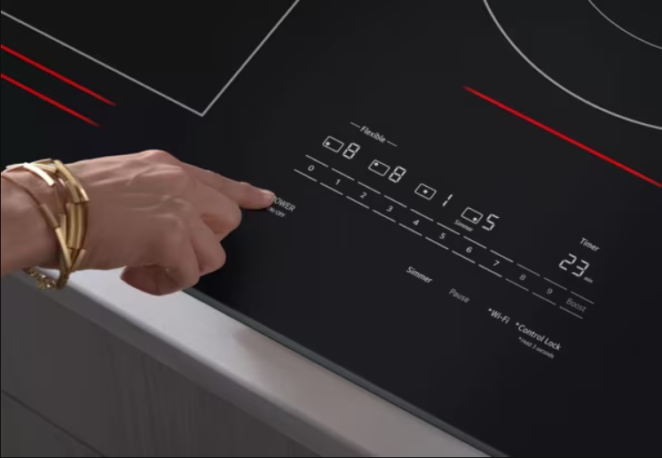 LG - 30 Inch Electric Cooktop in Black - CBEW3017BE