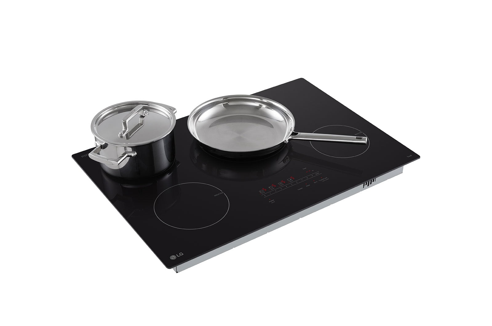 LG - 30.7 Inch Induction Cooktop in Black - CBIH3013BE