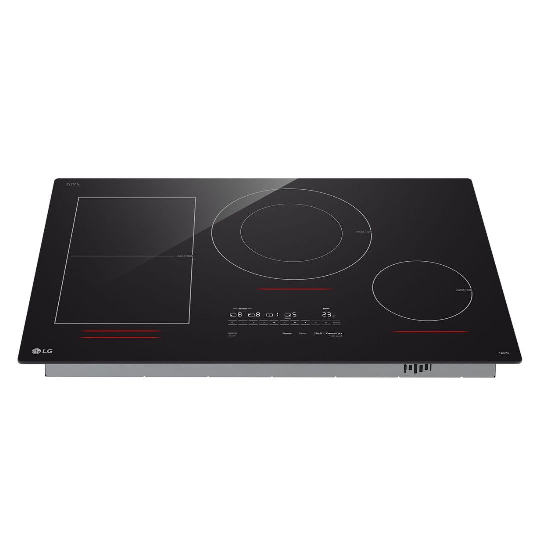 LG - 30.7 Inch Induction Cooktop in Black - CBIH3017BE