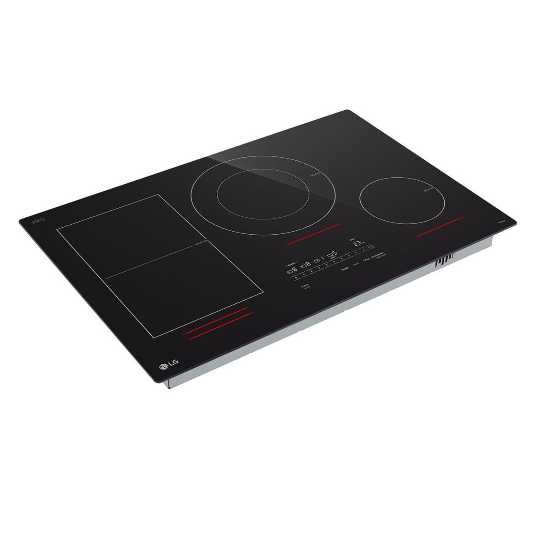 LG - 30.7 Inch Induction Cooktop in Black - CBIH3017BE