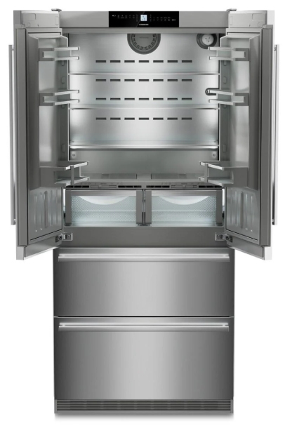 Liebherr - 36 Inch 18.9 cu. ft French Door Refrigerator in Stainless - CBS2092G