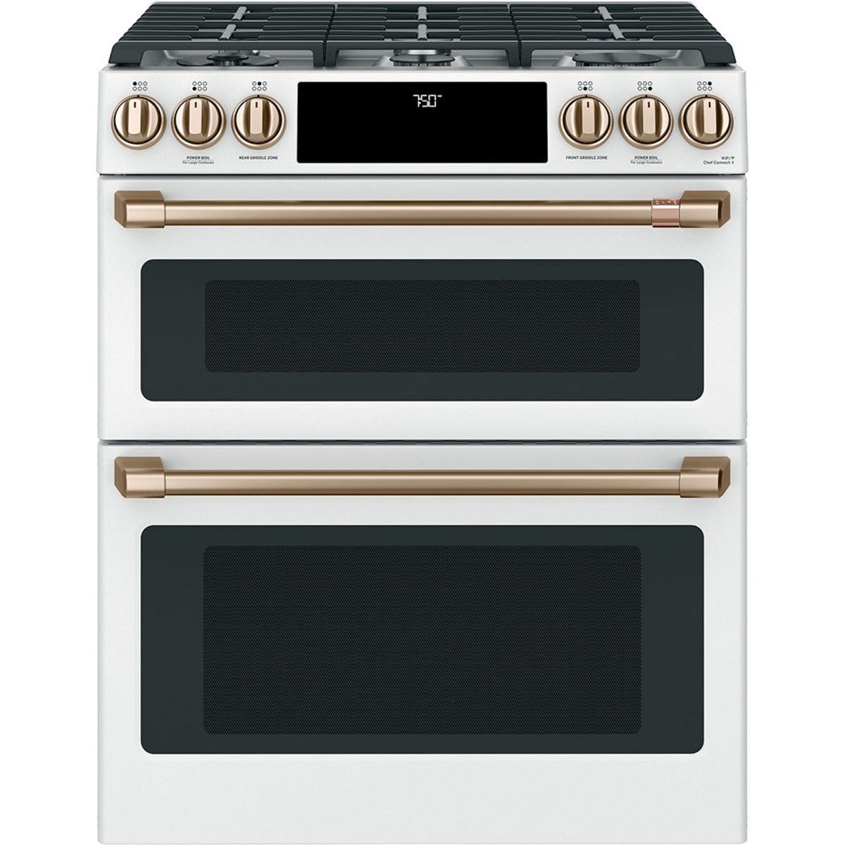 Café - 6.7 cu. ft Gas Range in White (Premium Floor Model) - CCGS750P4MW2